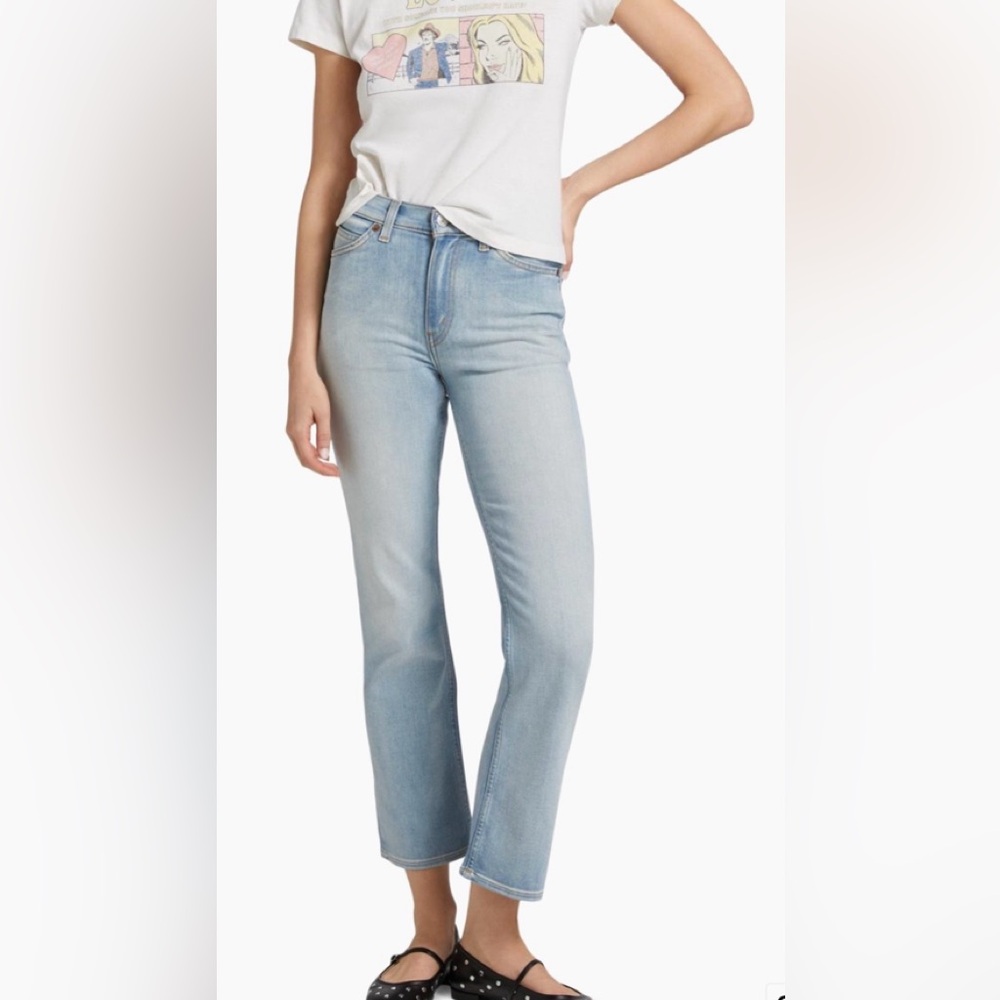 Re/Done 70’s crop boot-cut jeans Light wash denim size 23